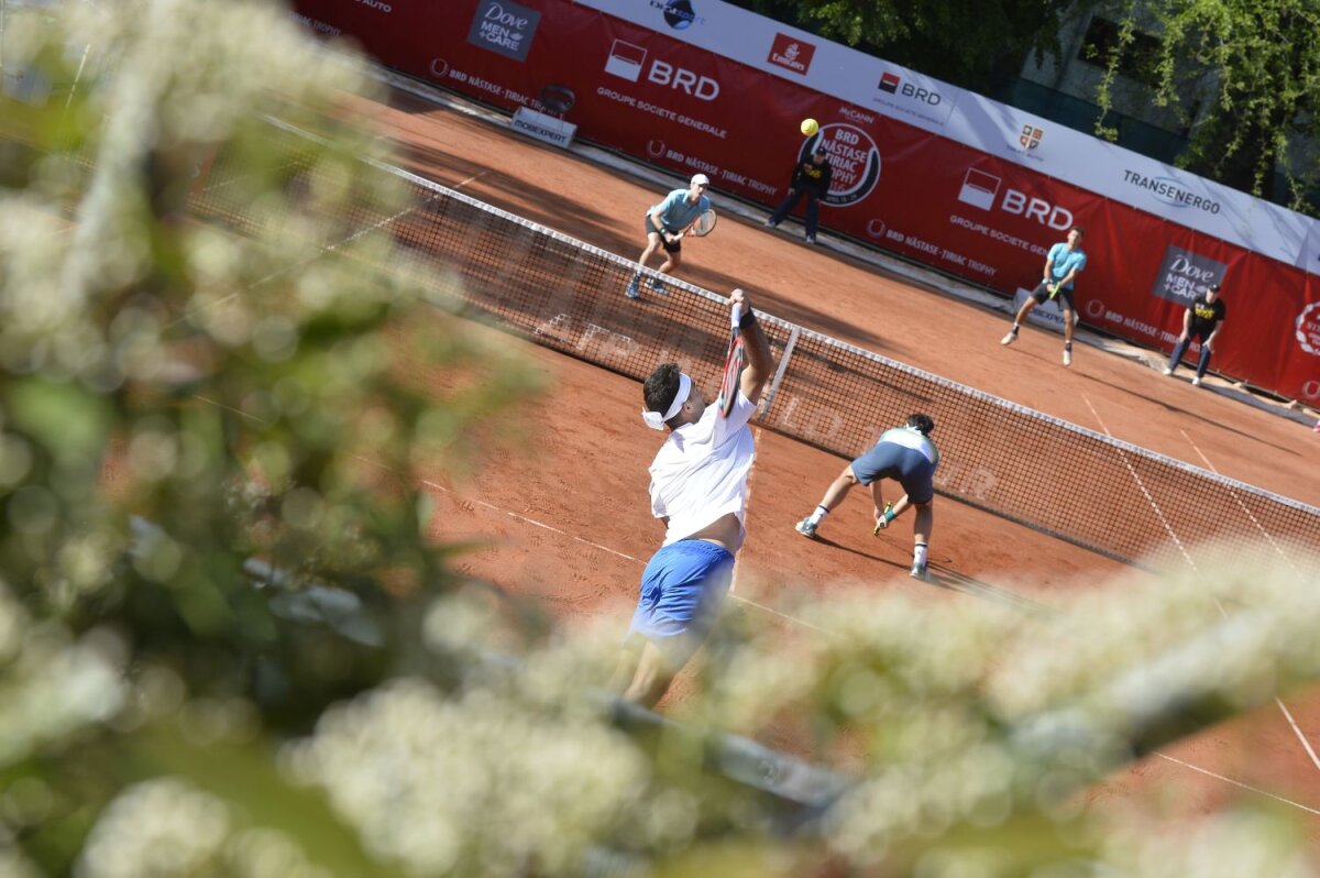 FOTO Zgură cu soare şi ploaie » Şapte zile de tenis la BRD Năstase Ţiriac Trophy în imagini