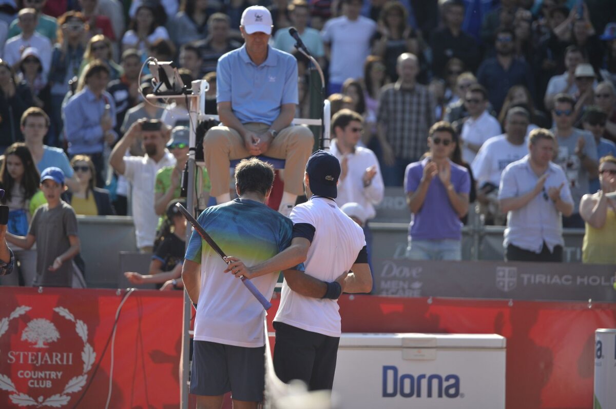 FOTO Zgură cu soare şi ploaie » Şapte zile de tenis la BRD Năstase Ţiriac Trophy în imagini