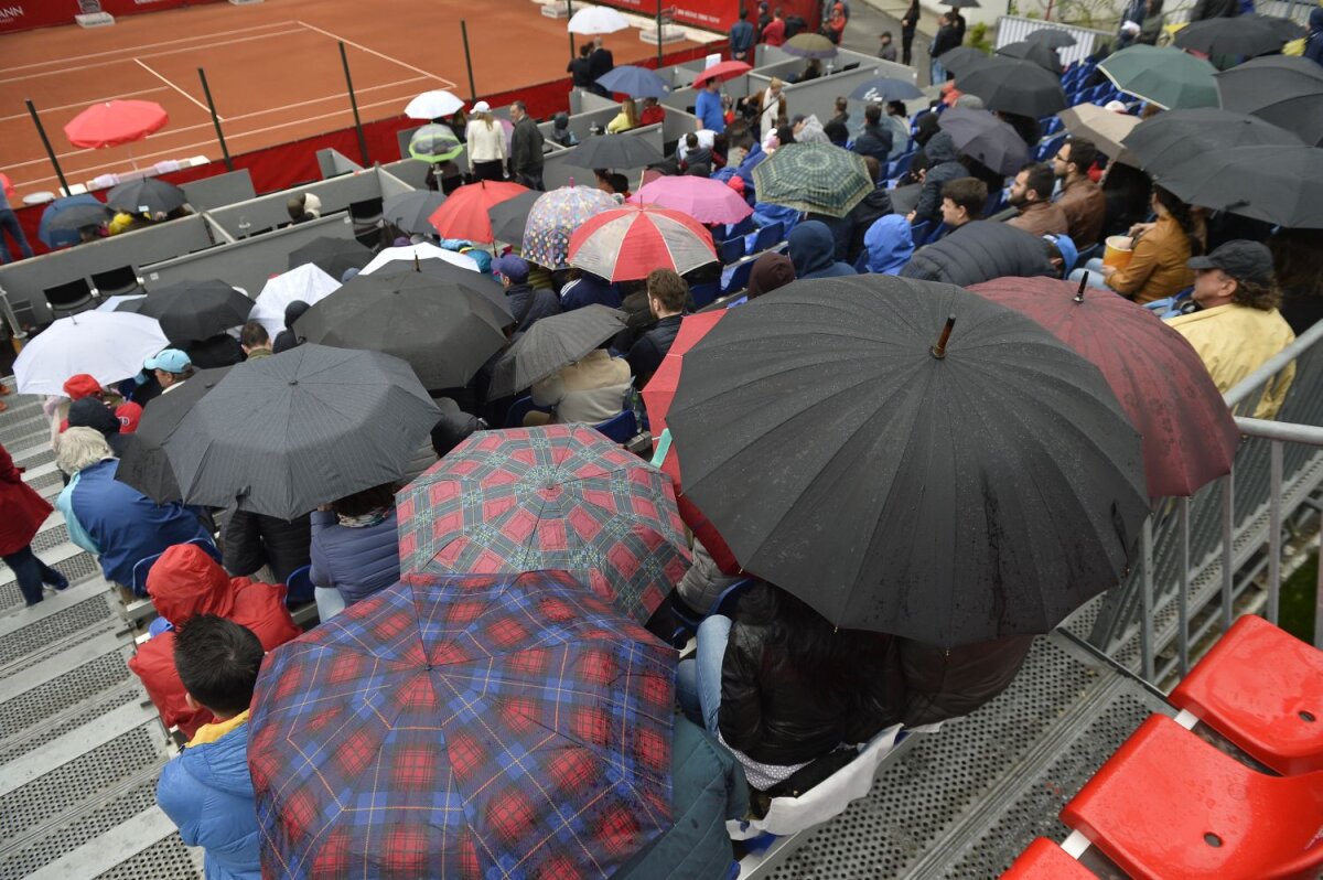 FOTO Zgură cu soare şi ploaie » Şapte zile de tenis la BRD Năstase Ţiriac Trophy în imagini