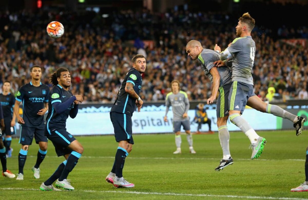 FOTO și VIDEO Remiză albă într-un meci dezamăgitor » Manchester City - Real Madrid 0-0