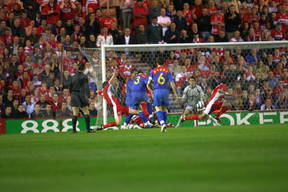 VIDEO + FOTO 10 ani de la unul dintre cele mai șocante momente ale fotbalului românesc, Boro - Steaua 4-2 » Cum au ținut englezii să rememoreze partida