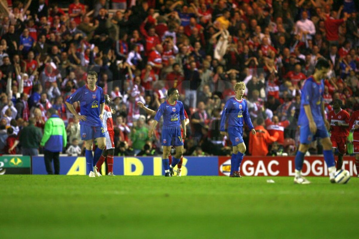 VIDEO + FOTO 10 ani de la unul dintre cele mai șocante momente ale fotbalului românesc, Boro - Steaua 4-2 » Cum au ținut englezii să rememoreze partida