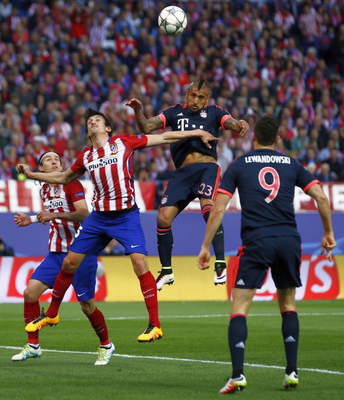 VIDEO+FOTO Simeone a inventat blindajul suprem » Mașinăria de goluri a lui Bayern n-a reușit să străpungă scuturile lui Atletico și a plecat înfrântă de pe Vicente Calderon, 0-1!