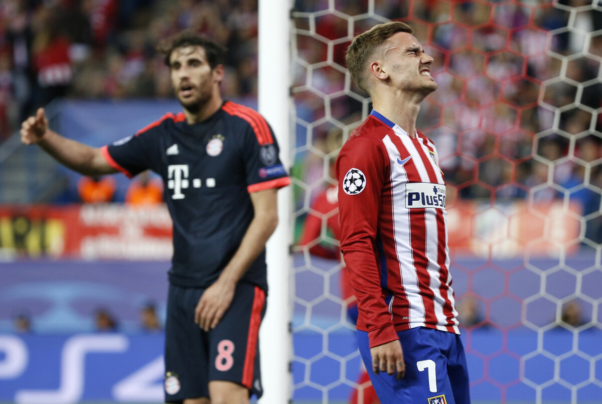 VIDEO+FOTO Simeone a inventat blindajul suprem » Mașinăria de goluri a lui Bayern n-a reușit să străpungă scuturile lui Atletico și a plecat înfrântă de pe Vicente Calderon, 0-1!