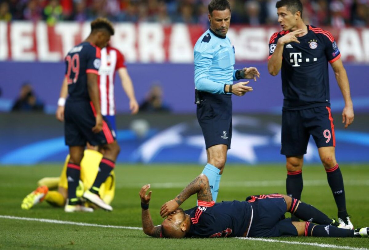 VIDEO+FOTO Simeone a inventat blindajul suprem » Mașinăria de goluri a lui Bayern n-a reușit să străpungă scuturile lui Atletico și a plecat înfrântă de pe Vicente Calderon, 0-1!