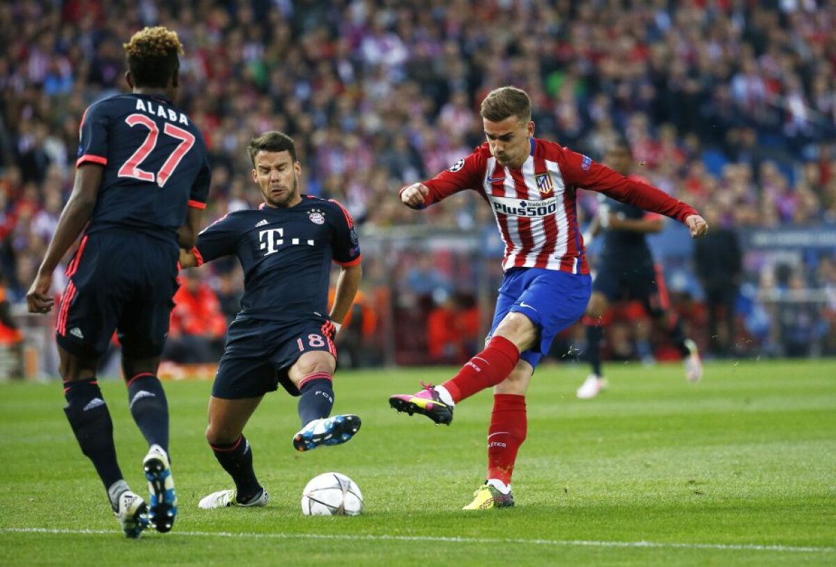 VIDEO+FOTO Simeone a inventat blindajul suprem » Mașinăria de goluri a lui Bayern n-a reușit să străpungă scuturile lui Atletico și a plecat înfrântă de pe Vicente Calderon, 0-1!