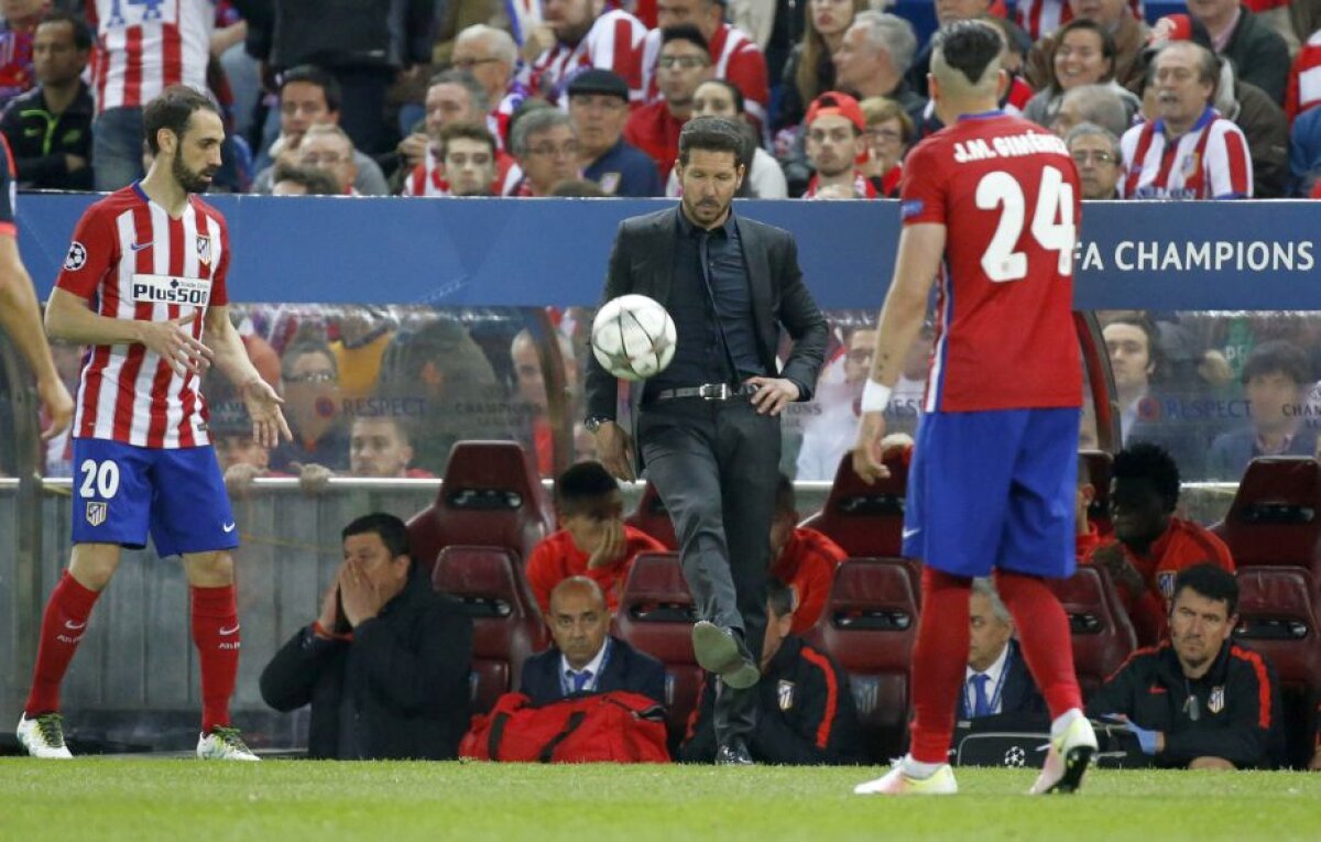 VIDEO+FOTO Simeone a inventat blindajul suprem » Mașinăria de goluri a lui Bayern n-a reușit să străpungă scuturile lui Atletico și a plecat înfrântă de pe Vicente Calderon, 0-1!