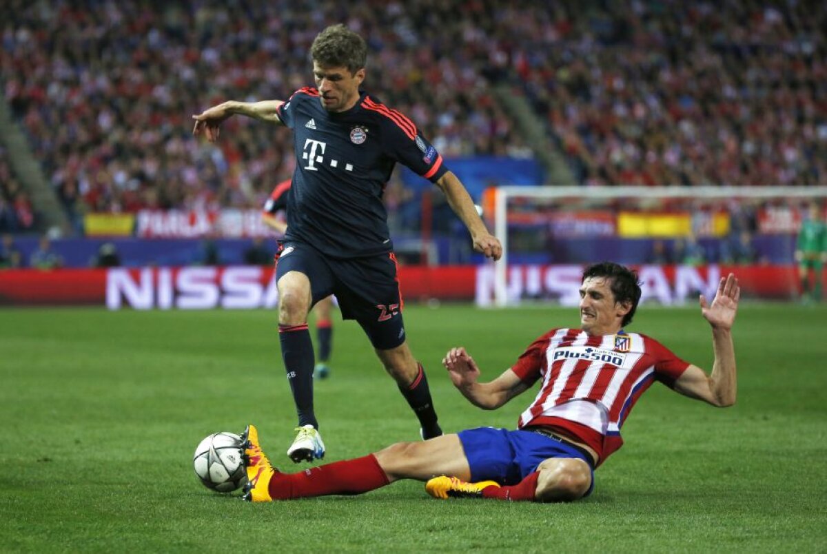 VIDEO+FOTO Simeone a inventat blindajul suprem » Mașinăria de goluri a lui Bayern n-a reușit să străpungă scuturile lui Atletico și a plecat înfrântă de pe Vicente Calderon, 0-1!