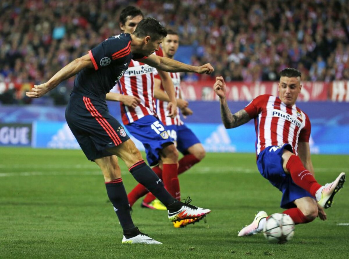 VIDEO+FOTO Simeone a inventat blindajul suprem » Mașinăria de goluri a lui Bayern n-a reușit să străpungă scuturile lui Atletico și a plecat înfrântă de pe Vicente Calderon, 0-1!