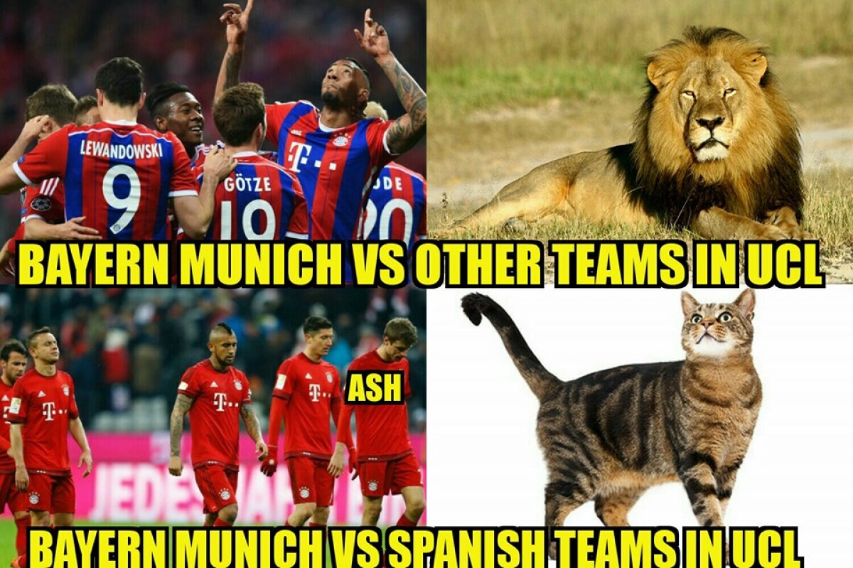 FOTO Am ales cele mai bune 10 meme-uri după o nouă surpriză provocată de Atletico în Liga Campionilor