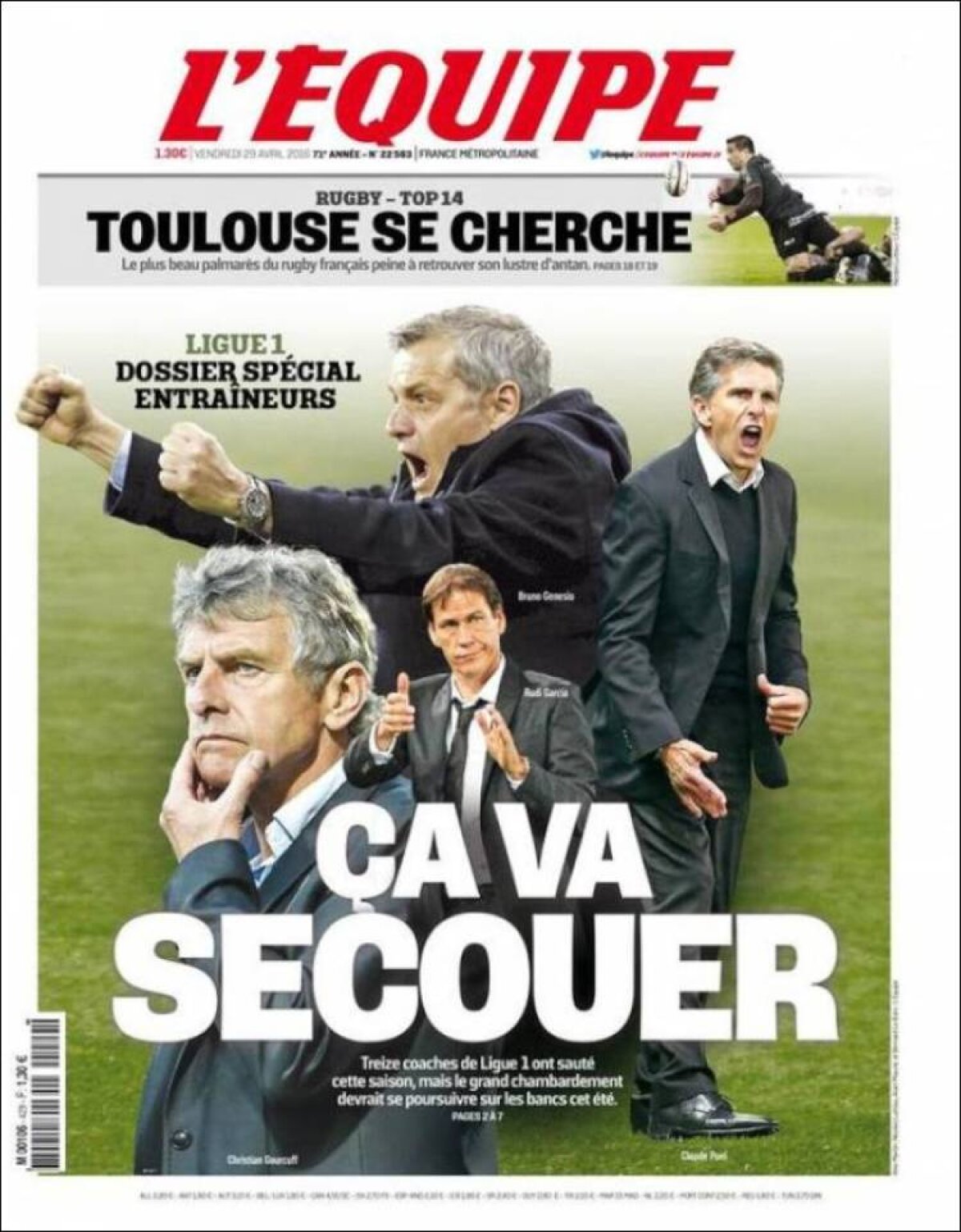 Ce scriu azi ziarele de sport din lume (29 aprilie 2016)