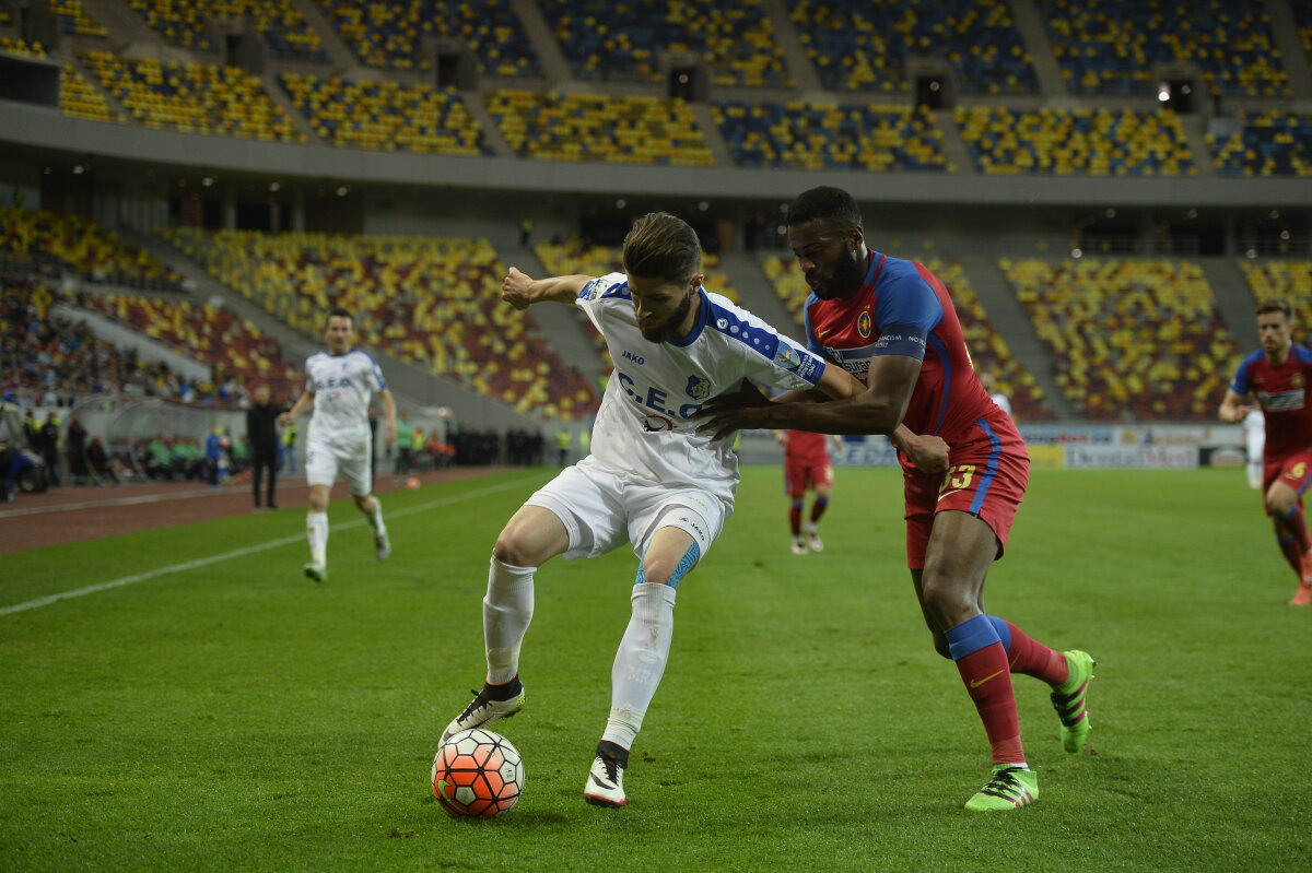 FOTO și VIDEO » ADIO titlu pentru Steaua! Formația roș-albastră a remizat, 1-1, cu Pandurii, iar Astra e, matematic, noua campioană!