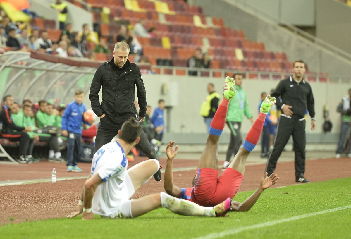 FOTO și VIDEO » ADIO titlu pentru Steaua! Formația roș-albastră a remizat, 1-1, cu Pandurii, iar Astra e, matematic, noua campioană!