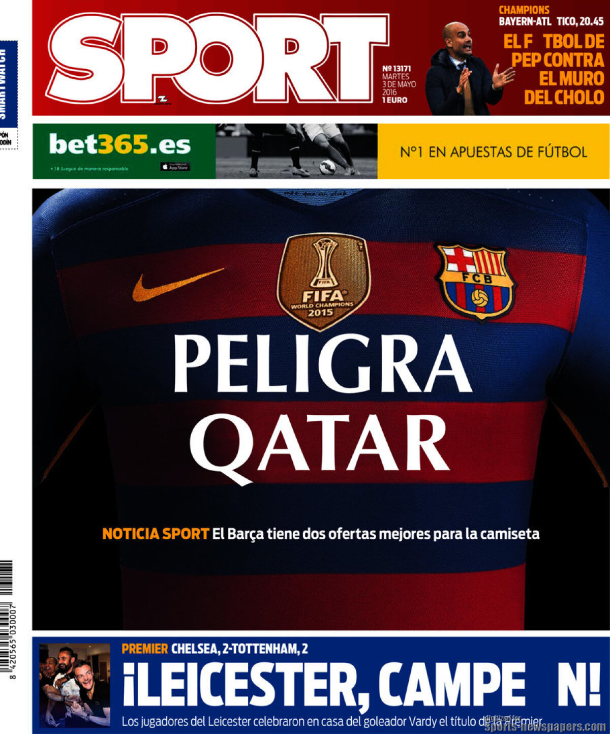 Ce scriu azi ziarele de sport din lume (3 mai 2016)