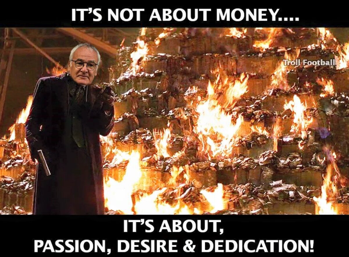 FOTO Spectacol pe rețelele de socializare după titlul câștigat de Leicester: 30 de meme-uri inspirate! :D