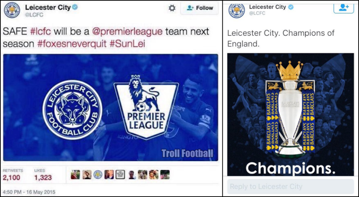FOTO Spectacol pe rețelele de socializare după titlul câștigat de Leicester: 30 de meme-uri inspirate! :D