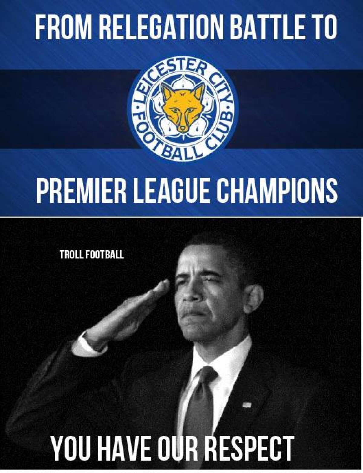 FOTO Spectacol pe rețelele de socializare după titlul câștigat de Leicester: 30 de meme-uri inspirate! :D
