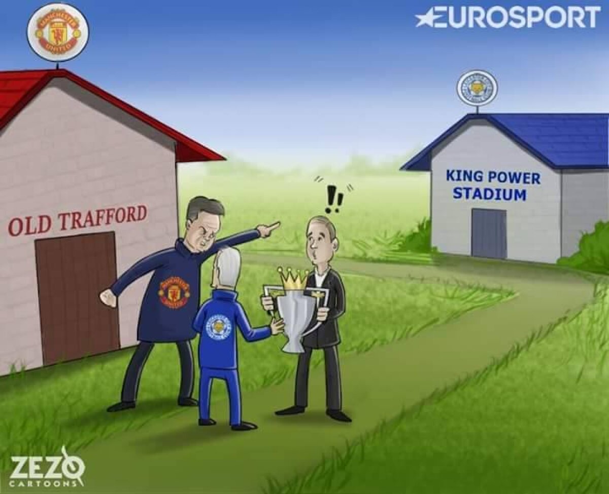 FOTO Spectacol pe rețelele de socializare după titlul câștigat de Leicester: 30 de meme-uri inspirate! :D