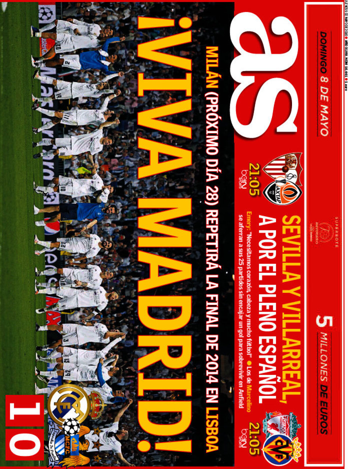 Ce scriu azi ziarele de sport din lume (5 mai 2016)