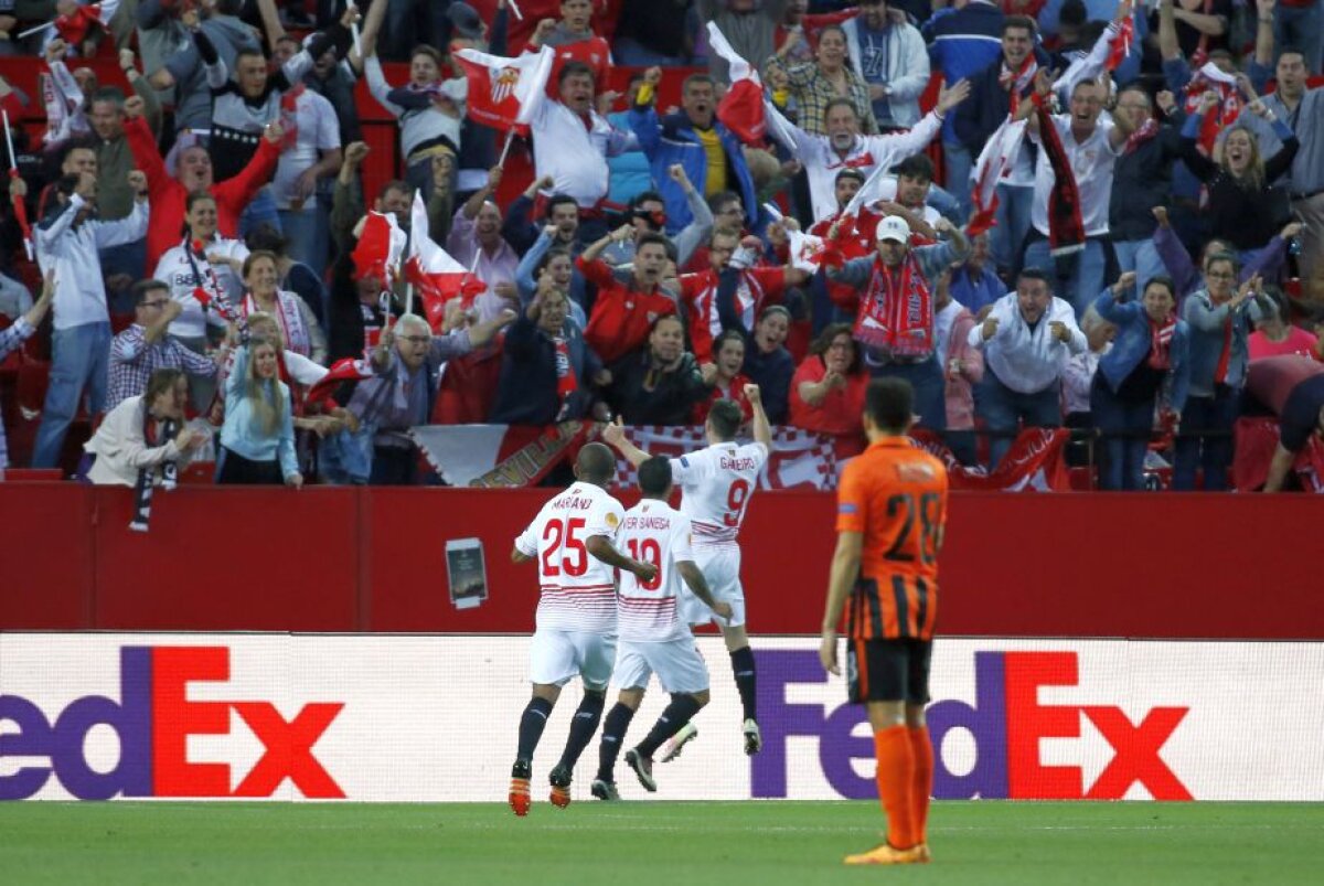 VIDEO + FOTO Liverpool - Sevilla este finala Europa League » Șahtior și Villarreal nu au putut face față în returul semifinalelor