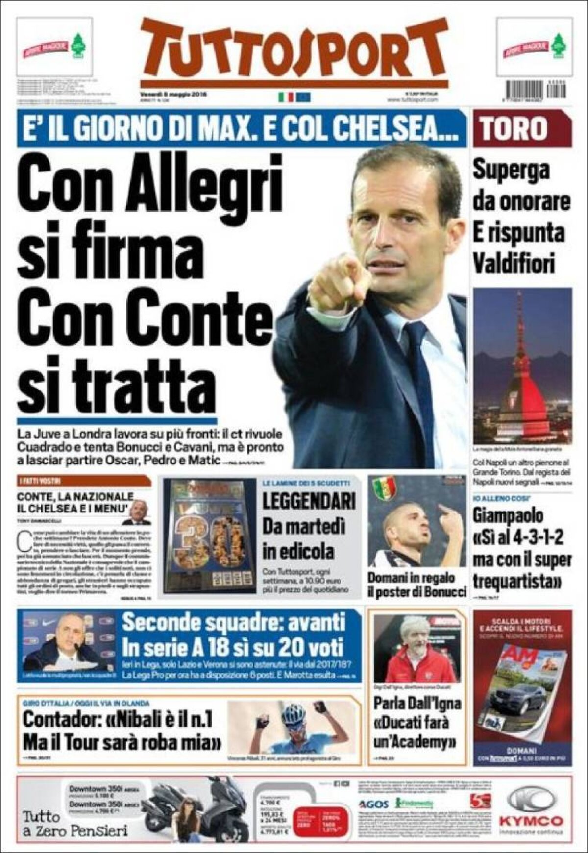 Ce scriu azi ziarele de sport din lume (6 mai 2016)