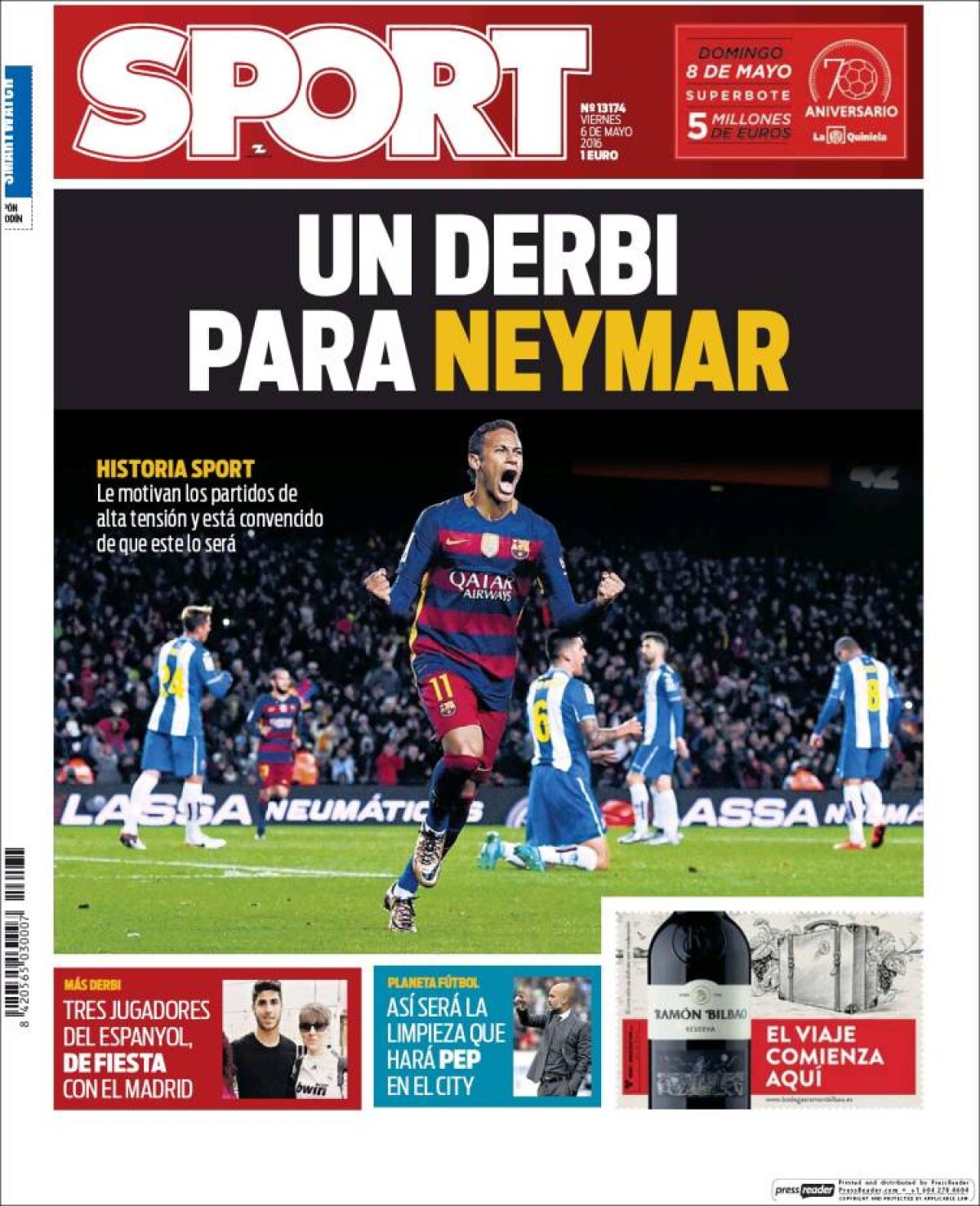 Ce scriu azi ziarele de sport din lume (6 mai 2016)