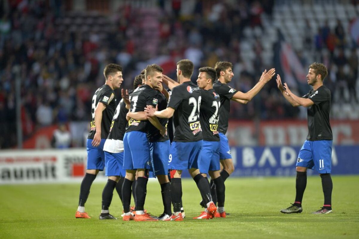 VIDEO+FOTO Ploaie de goluri în "Ștefan cel Mare" » Dinamo și Viitorul au remizat în ultima etapă din play-off, scor 3-3