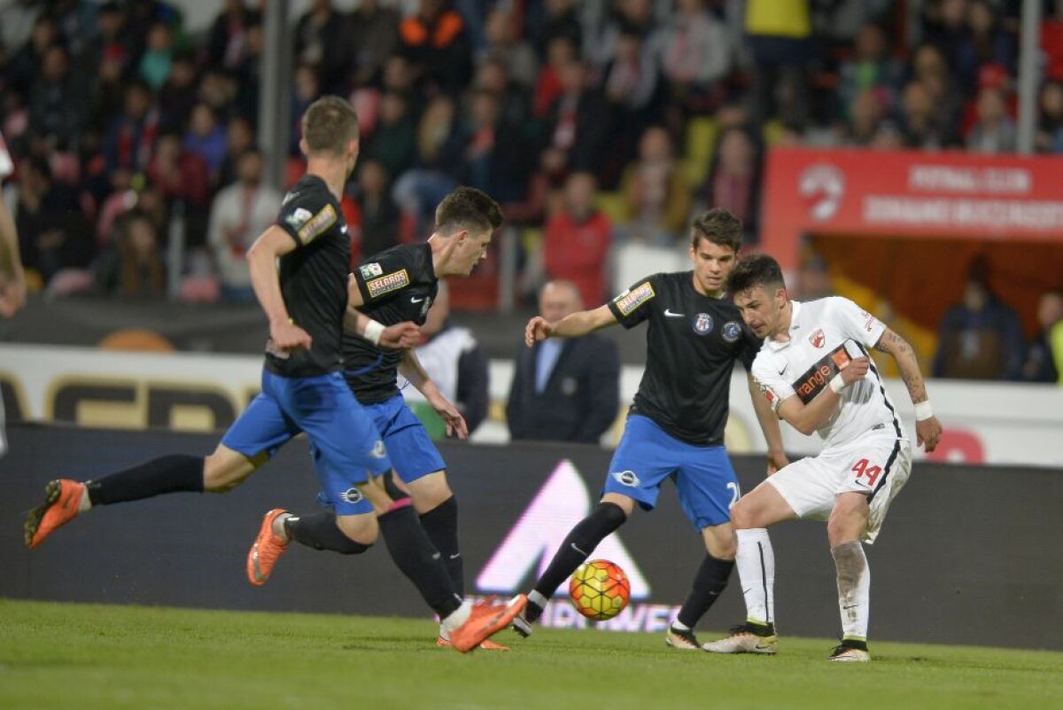 VIDEO+FOTO Ploaie de goluri în "Ștefan cel Mare" » Dinamo și Viitorul au remizat în ultima etapă din play-off, scor 3-3