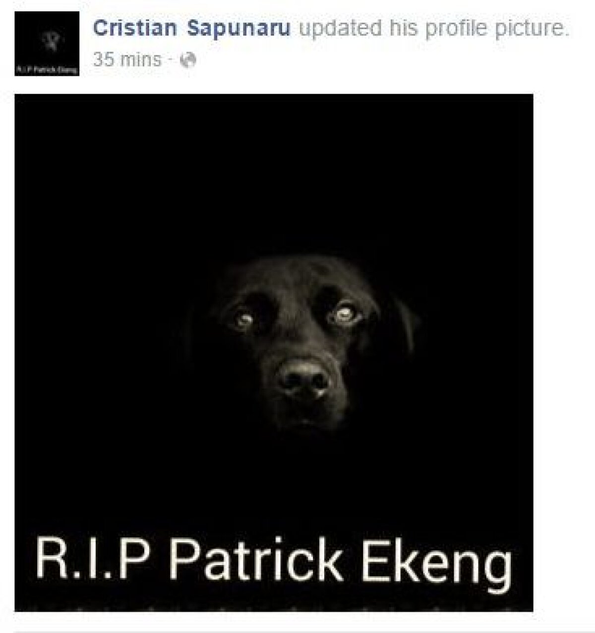 Reacții din fotbalul românesc și cel internațional » Cafu, Eto'o și Martial deplâng moartea lui Ekeng
