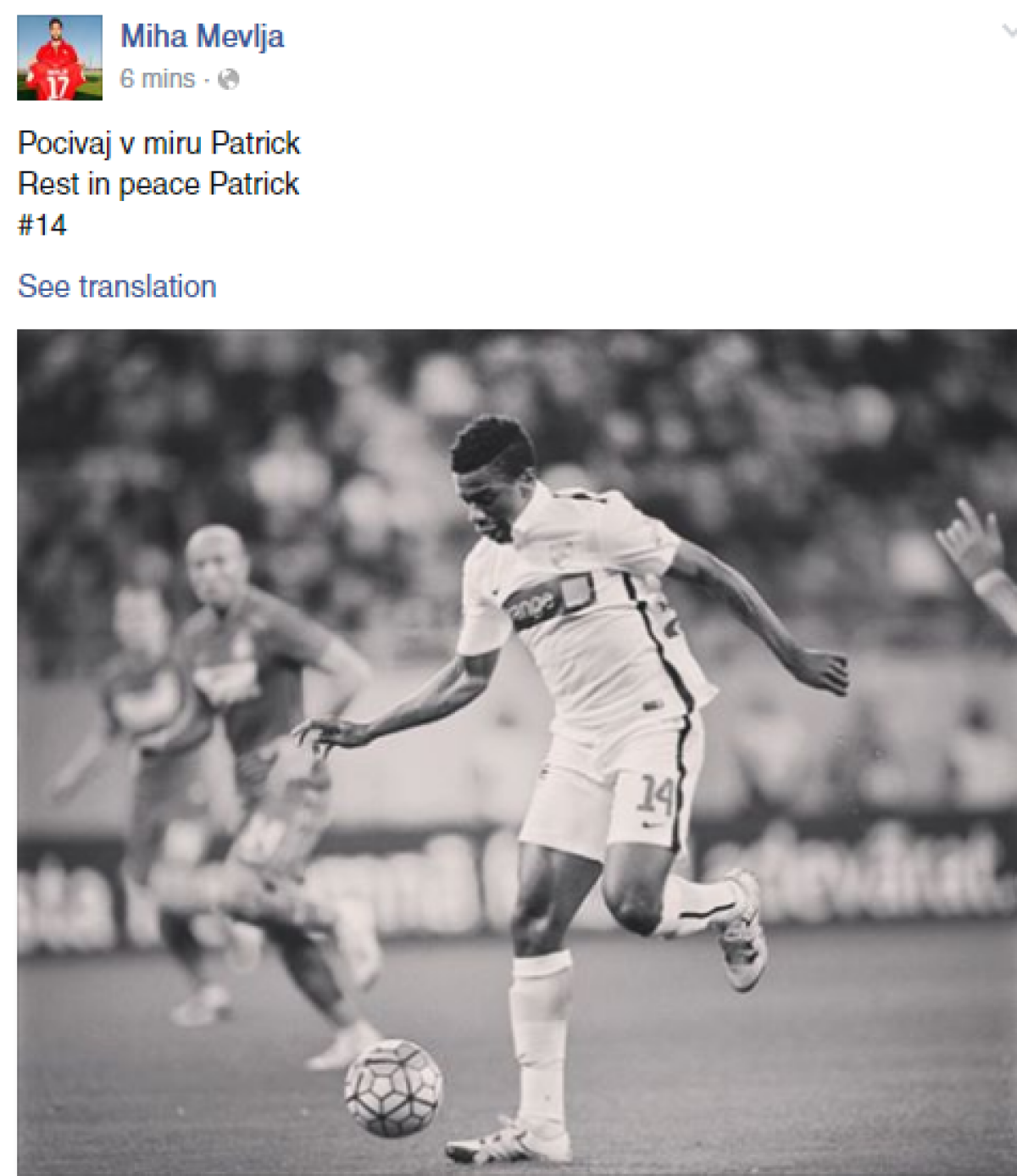 Reacții din fotbalul românesc și cel internațional » Cafu, Eto'o și Martial deplâng moartea lui Ekeng