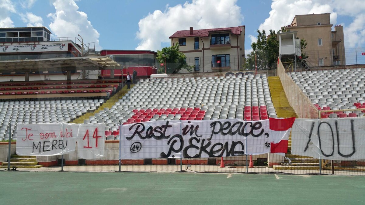 UPDATE VIDEO și FOTO Arena din Ștefan cel Mare s-a transformat în loc de pelerinaj » Steaua, Dinamo și Rapid au venit la stadion pentru a aprinde o lumânare în memoria lui Ekeng