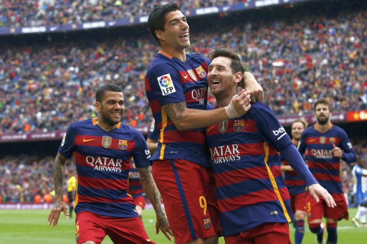 VIDEO+FOTO » Lupta la titlu în La Liga se dă în doi »  Atletico a pierdut surprinzător, iar Barcelona și Real Madrid au câștigat