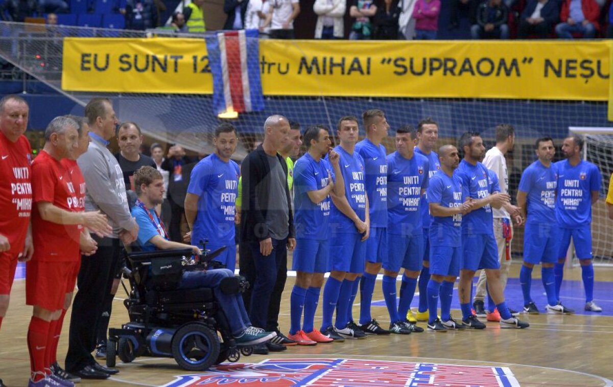 VIDEO+FOTO Steaua 2006 a învins greu legendele din 1986 în meciul caritabil pentru Neșu » Peluza Sud a făcut spectacol!