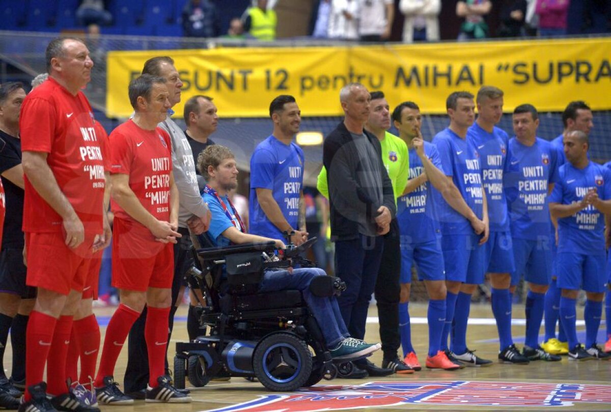 VIDEO+FOTO Steaua 2006 a învins greu legendele din 1986 în meciul caritabil pentru Neșu » Peluza Sud a făcut spectacol!