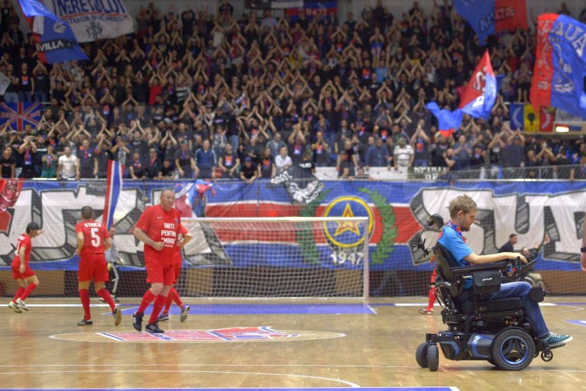VIDEO+FOTO Steaua 2006 a învins greu legendele din 1986 în meciul caritabil pentru Neșu » Peluza Sud a făcut spectacol!