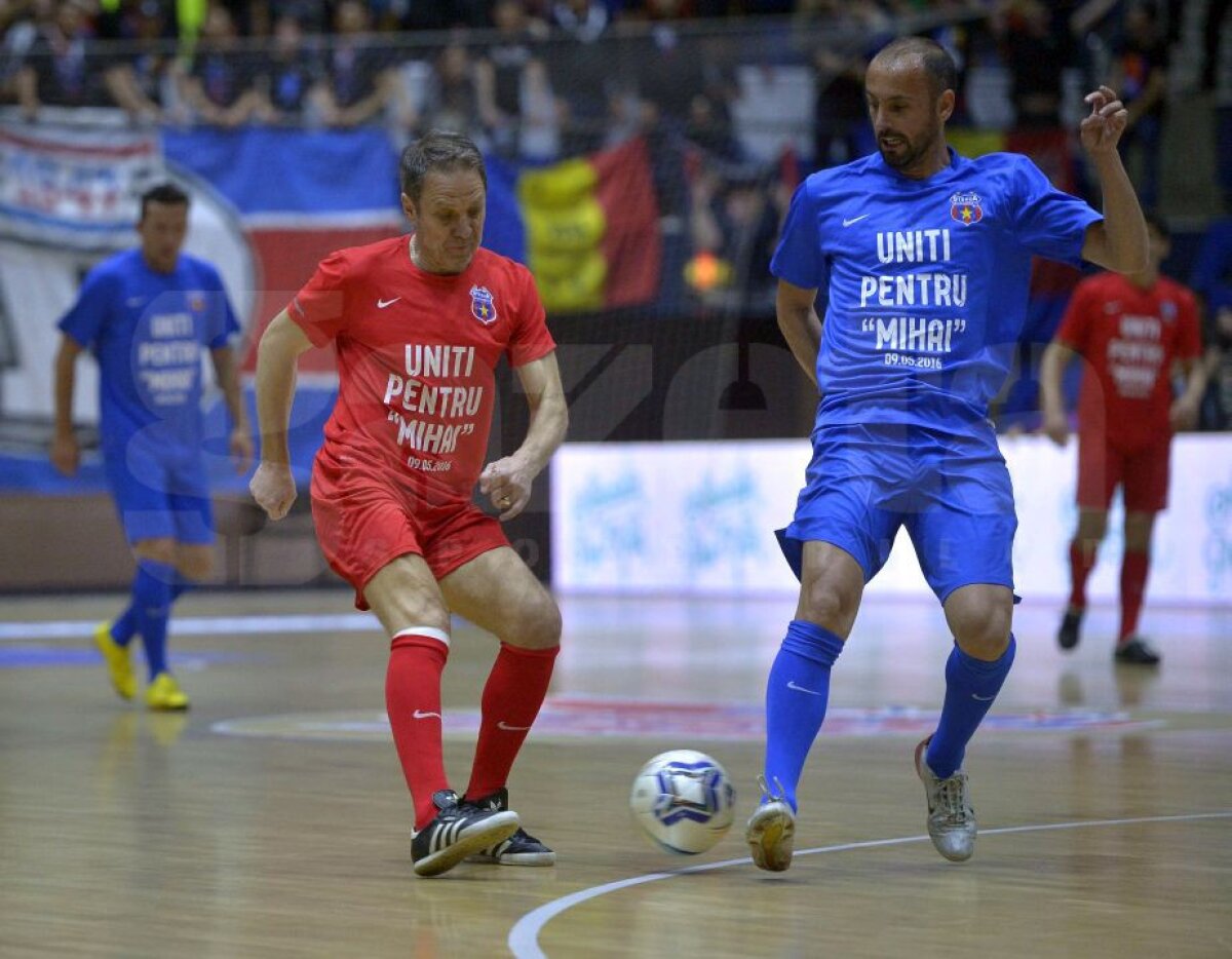 VIDEO+FOTO Steaua 2006 a învins greu legendele din 1986 în meciul caritabil pentru Neșu » Peluza Sud a făcut spectacol!