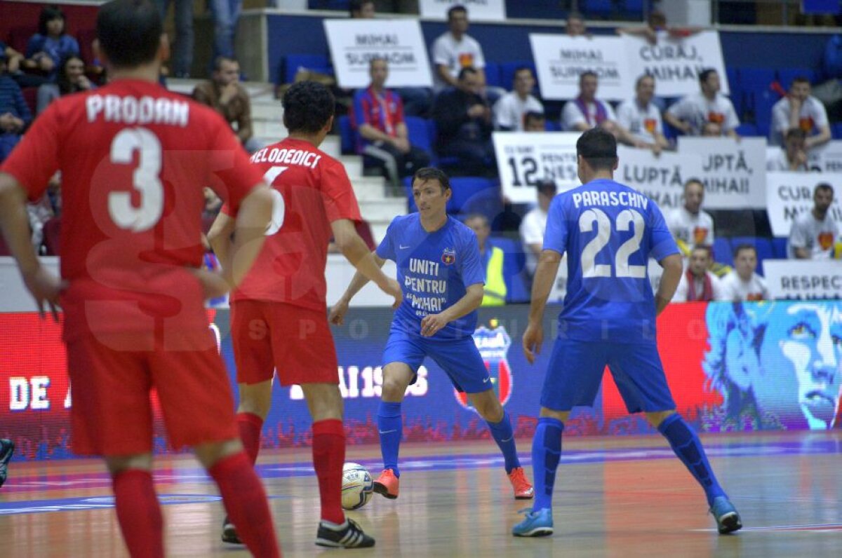 VIDEO+FOTO Steaua 2006 a învins greu legendele din 1986 în meciul caritabil pentru Neșu » Peluza Sud a făcut spectacol!