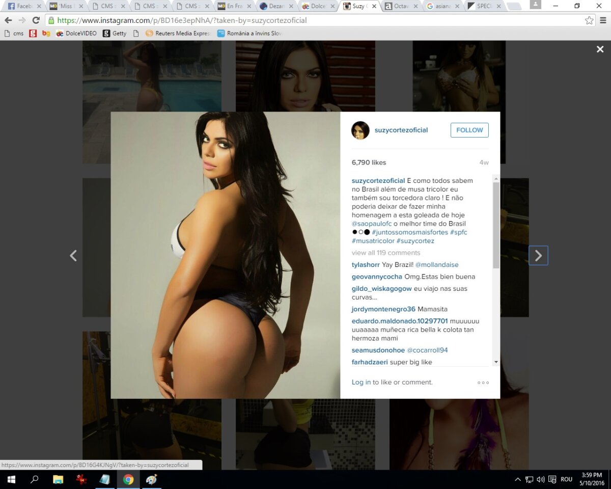 GALERIE FOTO Miss Bum Bum a uitat de Messi » Alt star al Barcelonei este acum preferatul braziliencei