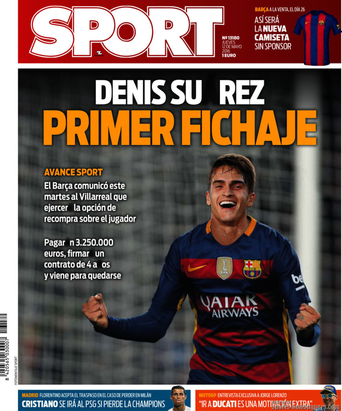 Ce scriu azi ziarele de sport din lume (12 mai 2016)