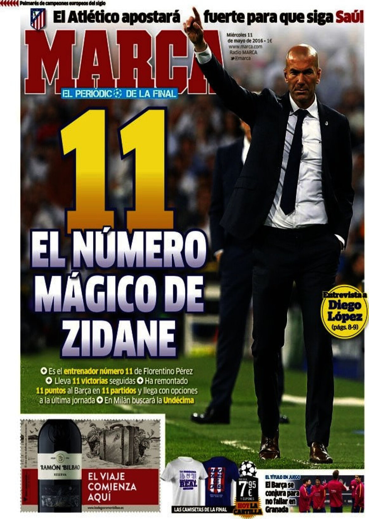 Ce scriu azi ziarele de sport din lume (12 mai 2016)