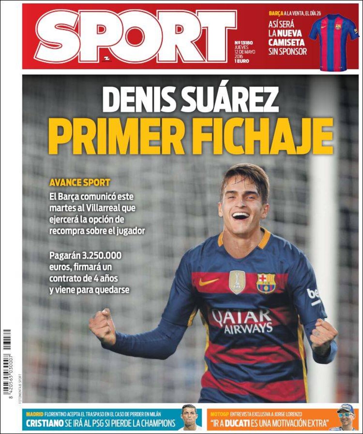 Ce scriu azi ziarele de sport din lume (13 mai 2016)