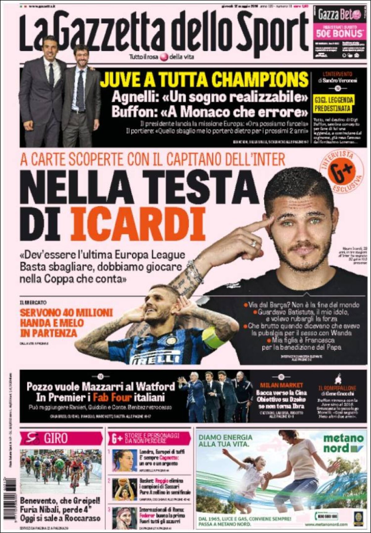 Ce scriu azi ziarele de sport din lume (13 mai 2016)