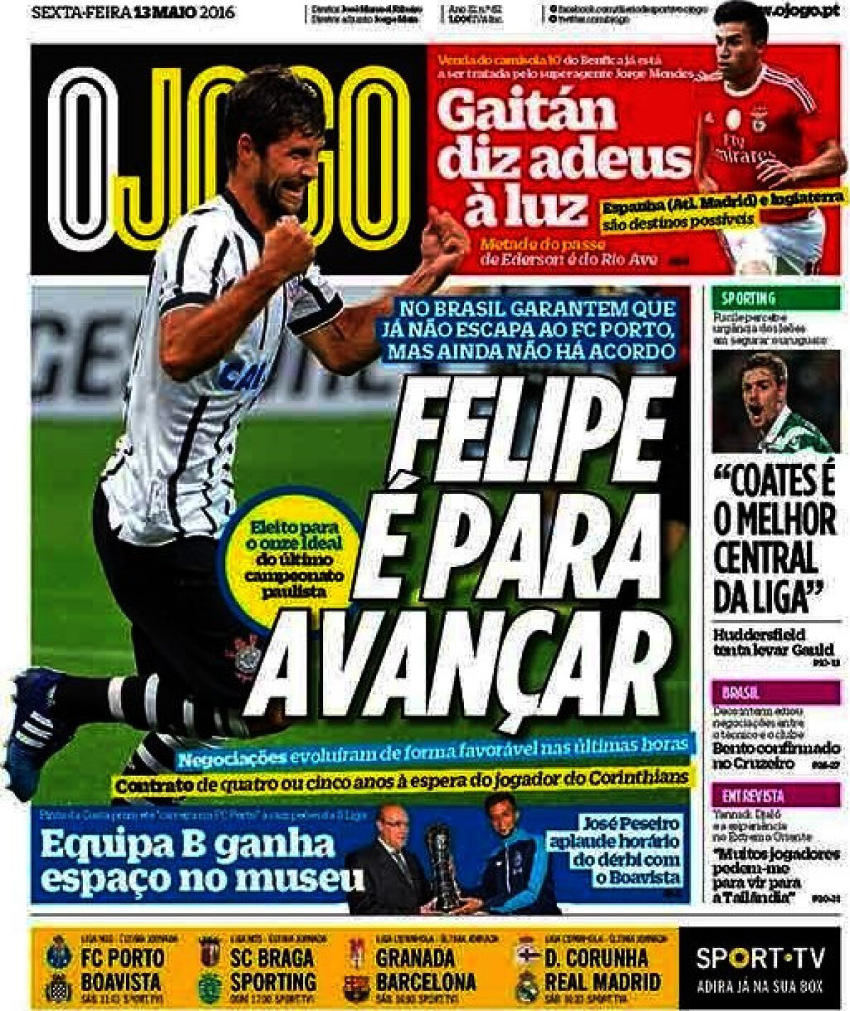 Ce scriu azi ziarele de sport din lume (13 mai 2016)