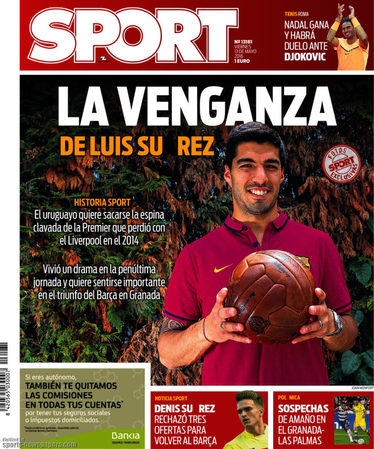 Ce scriu azi ziarele de sport din lume (13 mai 2016)