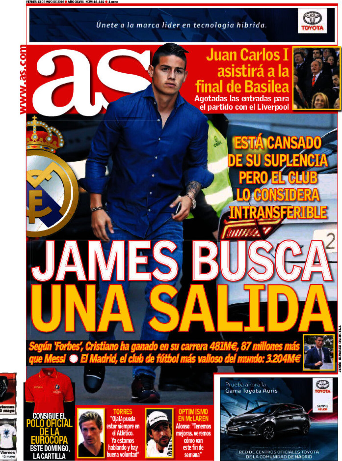 Ce scriu azi ziarele de sport din lume (13 mai 2016)