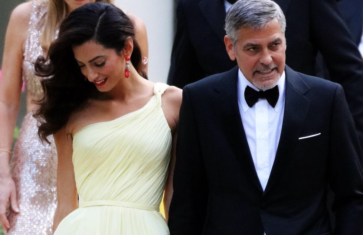 GALERIE FOTO » Amal Clooney, de o frumusețe care te lasă fără cuvinte