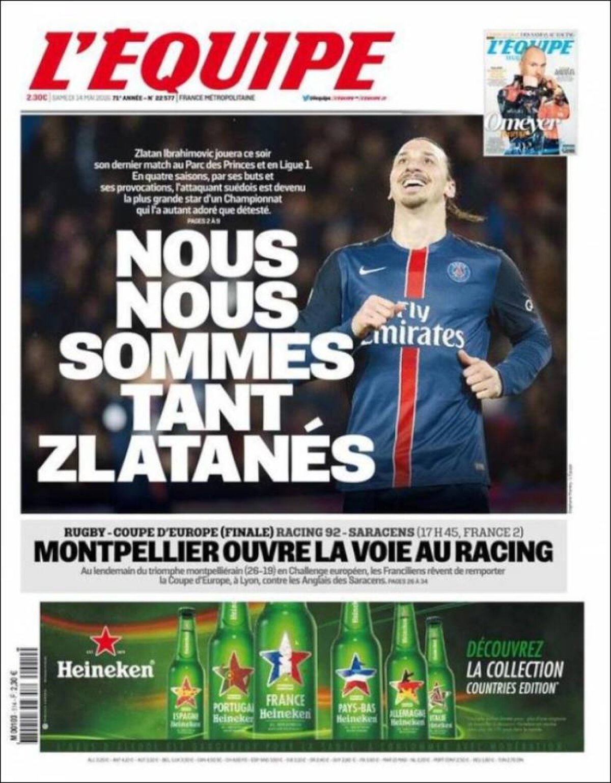 Ce scriu azi ziarele de sport din lume (14 mai 2016)