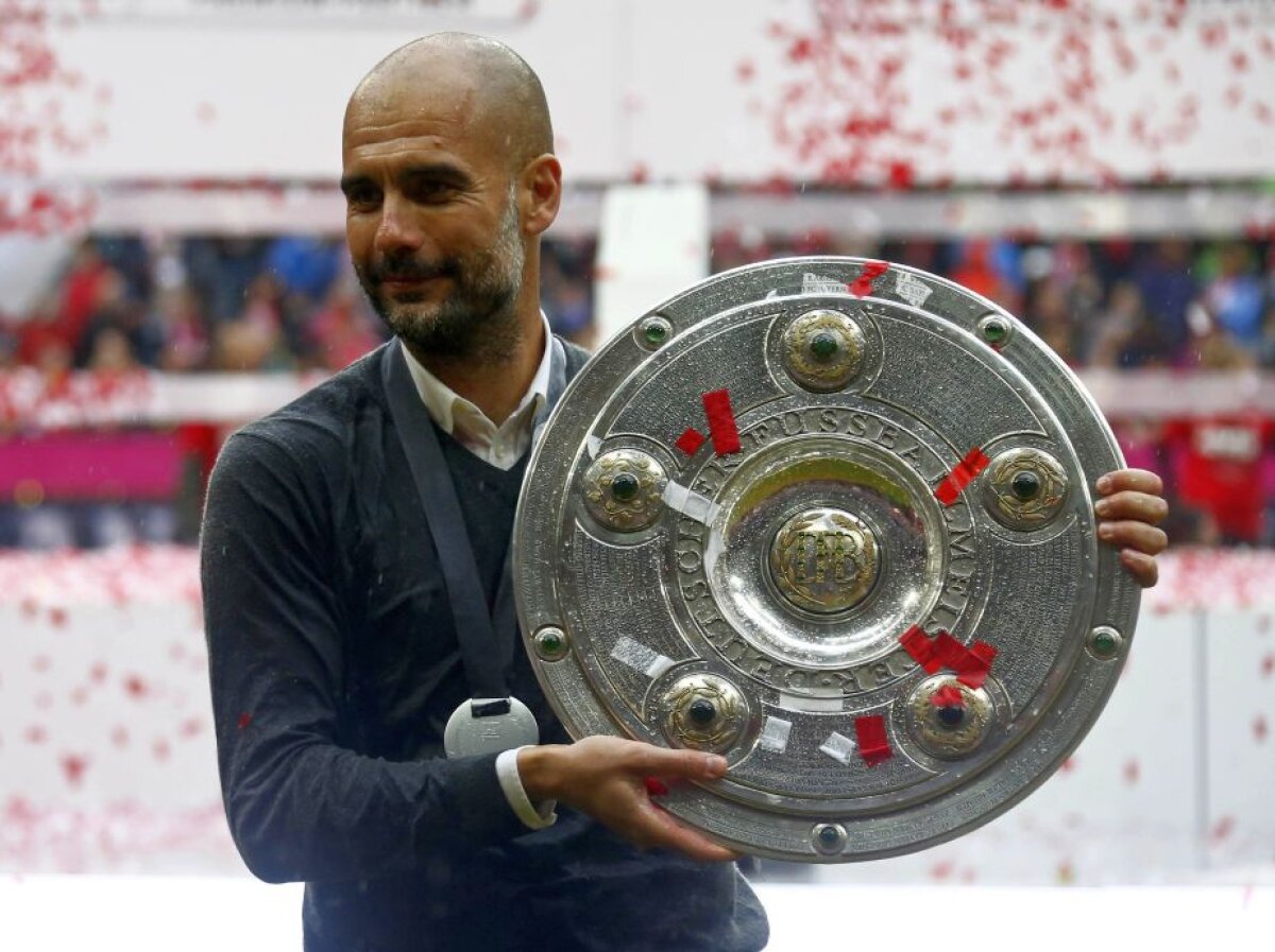 VIDEO+FOTO Pep Guardiola, baie cu bere la celebrarea celui de-al 26-a titlu al lui Bayern Munchen » Dans nebun al jucătorilor