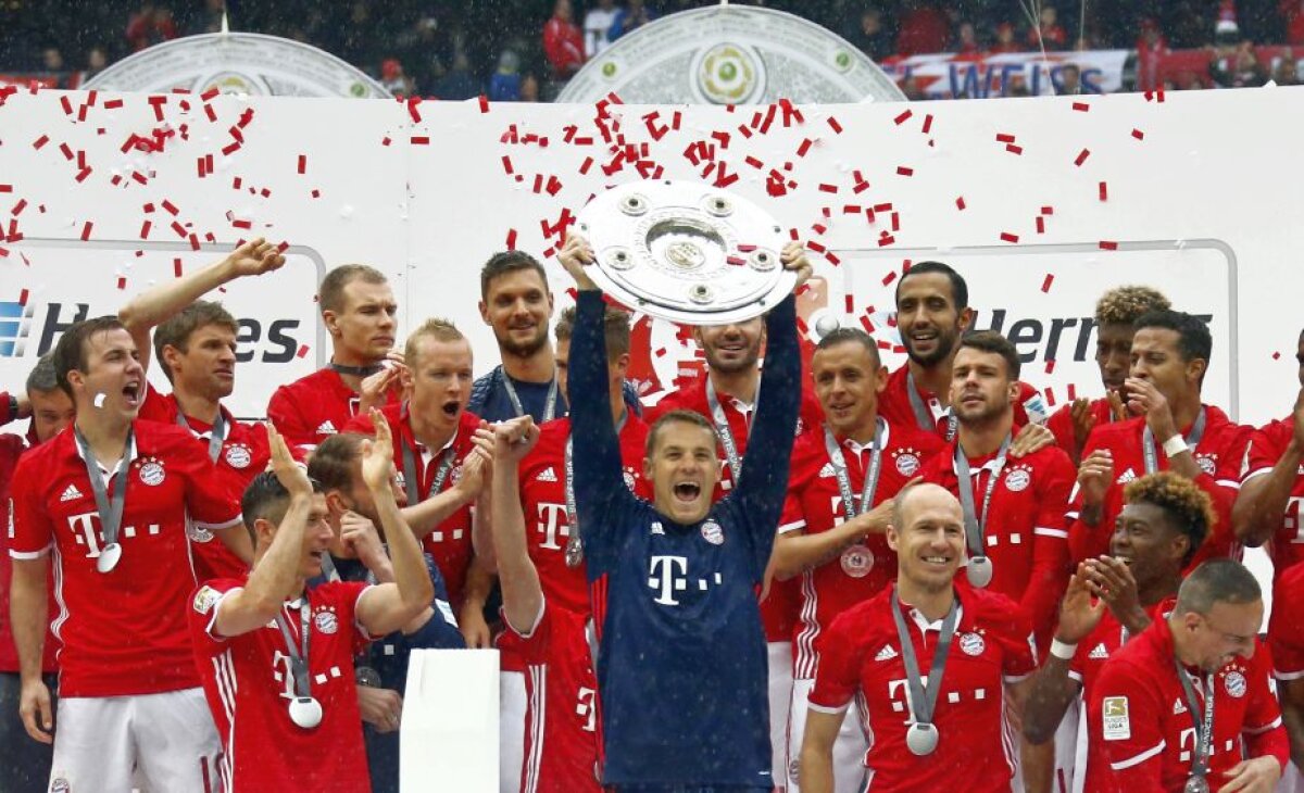 VIDEO+FOTO Pep Guardiola, baie cu bere la celebrarea celui de-al 26-a titlu al lui Bayern Munchen » Dans nebun al jucătorilor