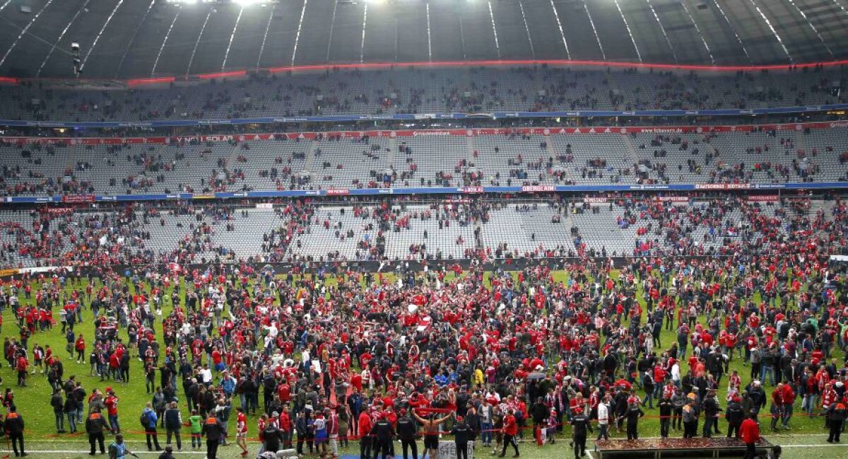 VIDEO+FOTO Pep Guardiola, baie cu bere la celebrarea celui de-al 26-a titlu al lui Bayern Munchen » Dans nebun al jucătorilor